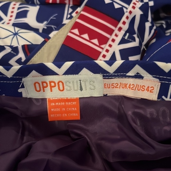 NEW OppoSuits The Rudolph Suit Men's 42 - Picture 9 of 11